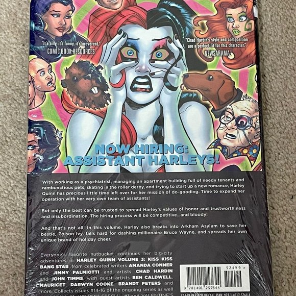 Harley Quinn Volume 3 Kiss Kiss Bang Bang New - Picture 2 of 3